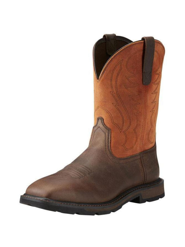 Ariat Men's Groundbreaker 10" Wide Stl Toe Western Work Boot - 10015191