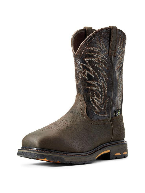 Ariat Men's WorkHog 11" Comp Toe WP MetGuard Western Work Boot - 10016265