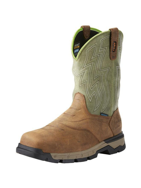 Ariat Men's Rebar Flex 10" Soft Toe WP Western Work Boot - 10021485