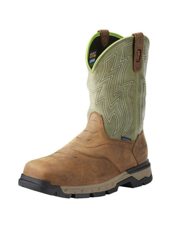 Ariat Men's Rebar Flex 10" Comp Toe WP Western Work Boot - 10021486