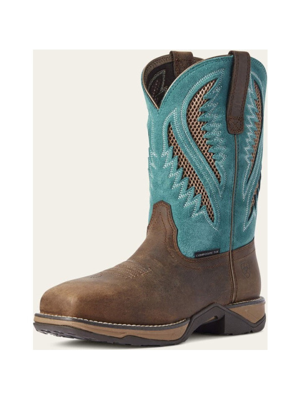 Ariat Women's Anthem VentTEK Comp Toe Work Boot -Chocolate- 10031663