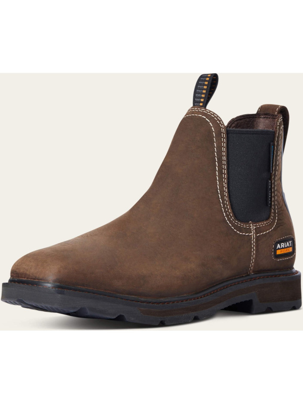 Ariat Men's Groundbreaker 6" Steel Toe WP Chelsea Work Boot - 10034148