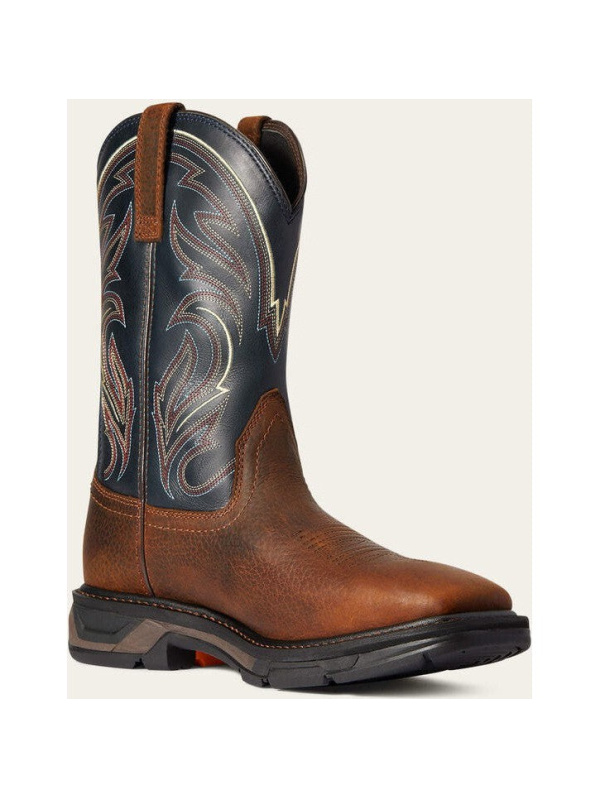 Ariat Men's WorkHog Xt Cottonwood Western Work Boot -Brown- 10038320