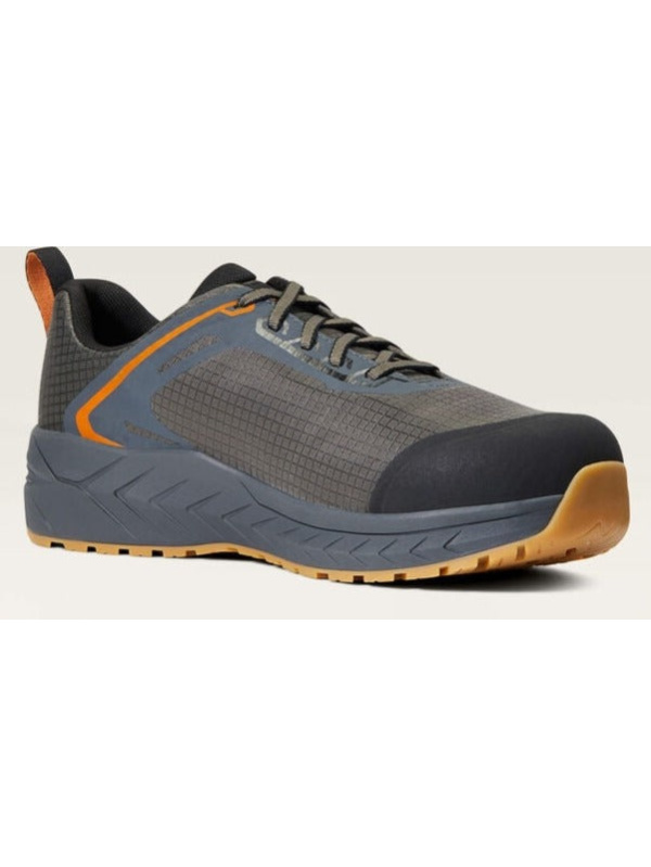 Ariat Men's Outpace CT Safety Slip Resist Work Shoe -Gunmetal- 10040282