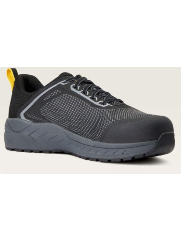 Ariat Men's Outpace Sd CT Safety Slip Resist Work Shoe -Charcoal- 10040319