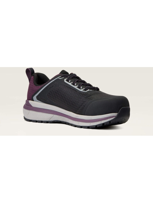 Ariat Women's Outpace CT Safety Slip Resist Work Shoe - Purple - 10040323
