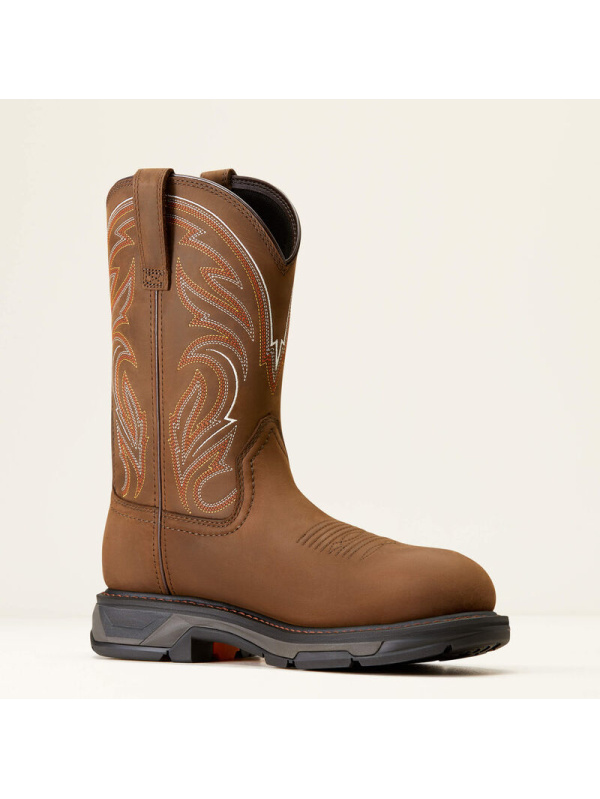 Ariat Men's WorkHog Xt Carbon Toe Western Work Boot - Brown - 10045437