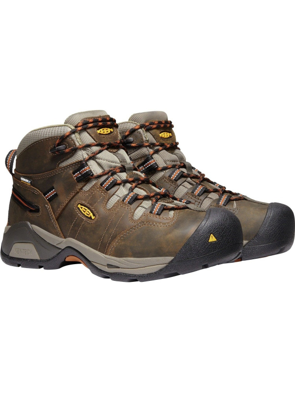 Keen Utility Men's Detroit XT WP Soft Toe Work Boot - Brown - 1020039