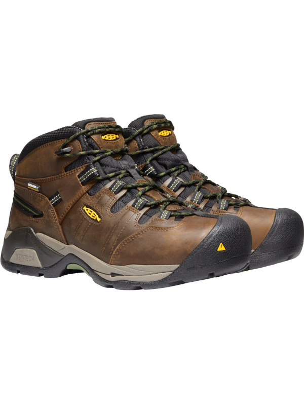 Keen Utility Men's Detroit XT Steel Toe WP Work Boot - Brown - 1020085