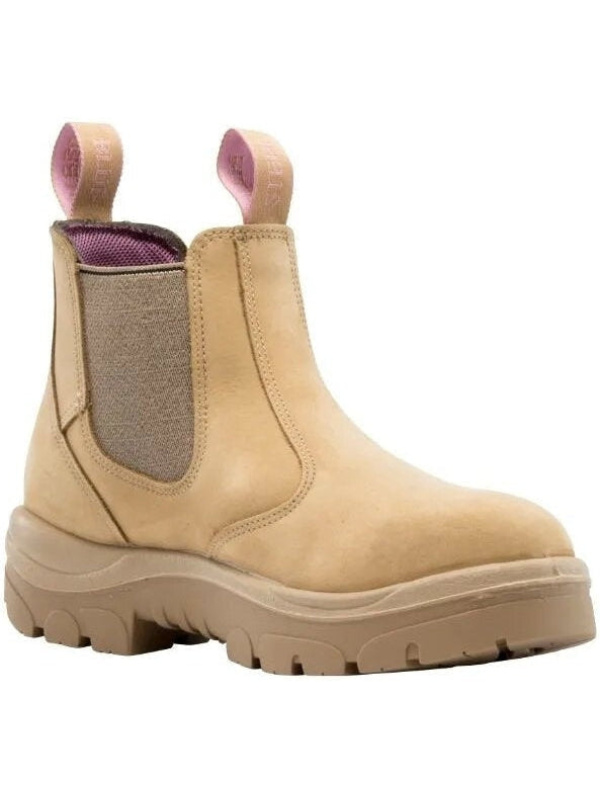 Steel Blue Women's Hobart Ladies 6" WP Steel Toe Romeo Work Boot - Sand - 812891