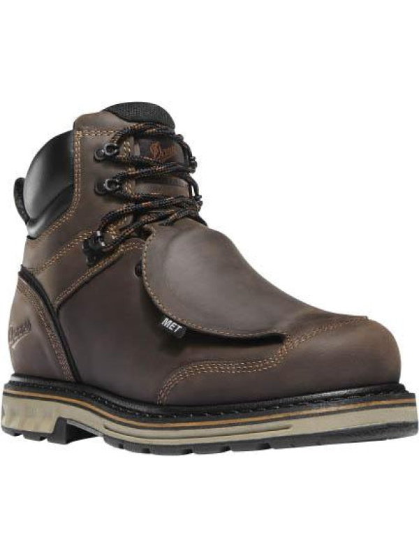 Danner Men's Steel Yard 6" Steel Toe Metguard Work Boot Brown - 12532