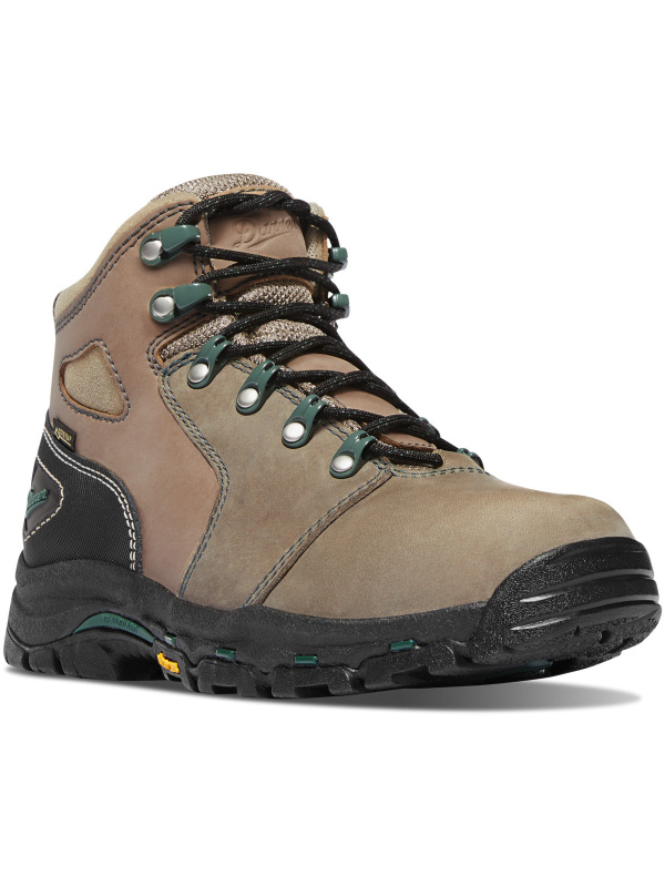 Danner Women's Vicious 4" WP Comp Toe Work Boot - Brown - 13853