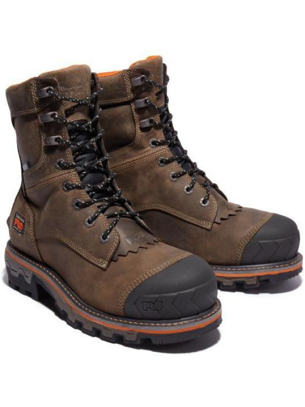 Timberland Pro Men's Boondock HD NT Logger Comp Toe WP Work Boot- TB0A29G9214