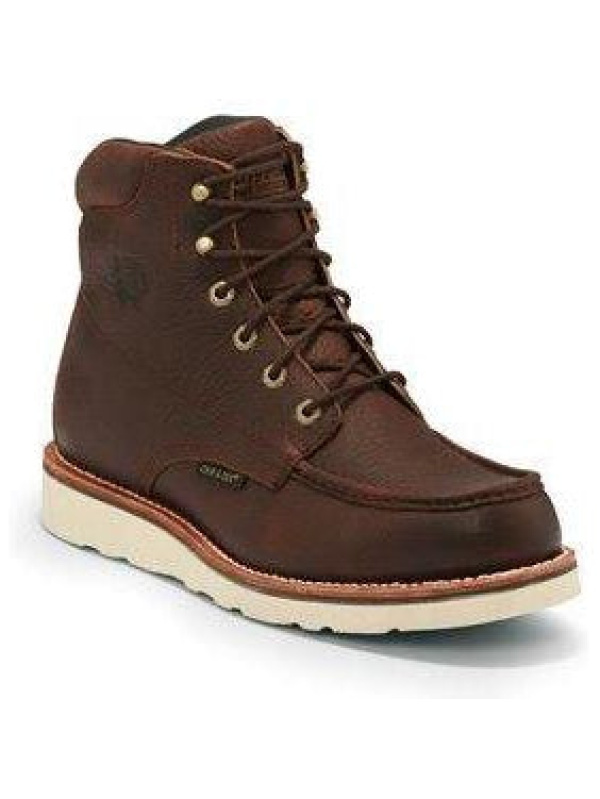 Chippewa Men's Edge Walker 6" Moc Toe WP Lace Up Work Boot - 25341