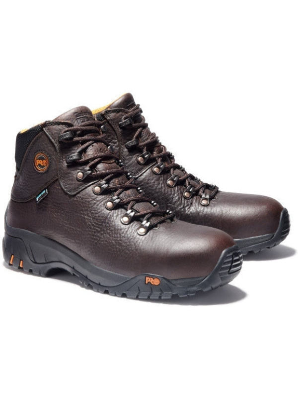 Timberland Pro Men's Titan Alloy Toe WP Slip Resist Work Boot -Brown- TB185520214