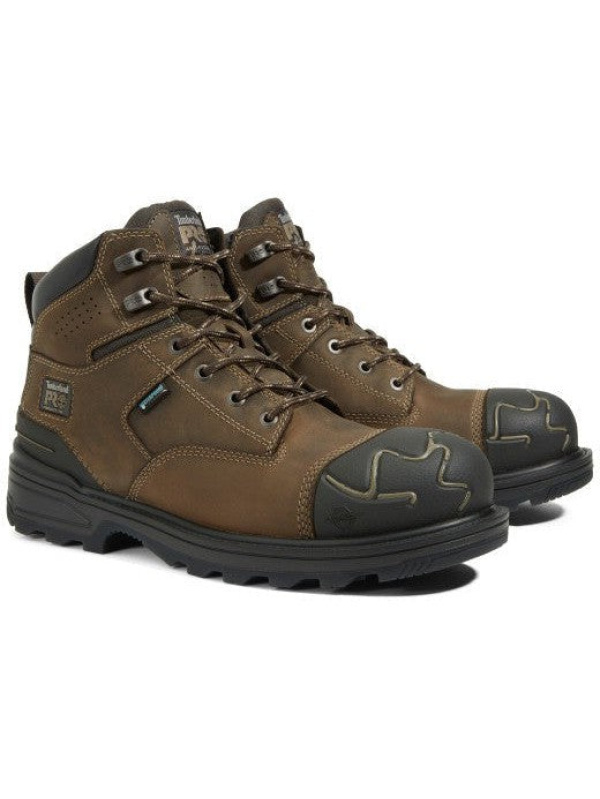 Timberland Pro Men's Magnitude 6" Comp Toe WP Work Boot- Coffee- TB1A5QFJ214