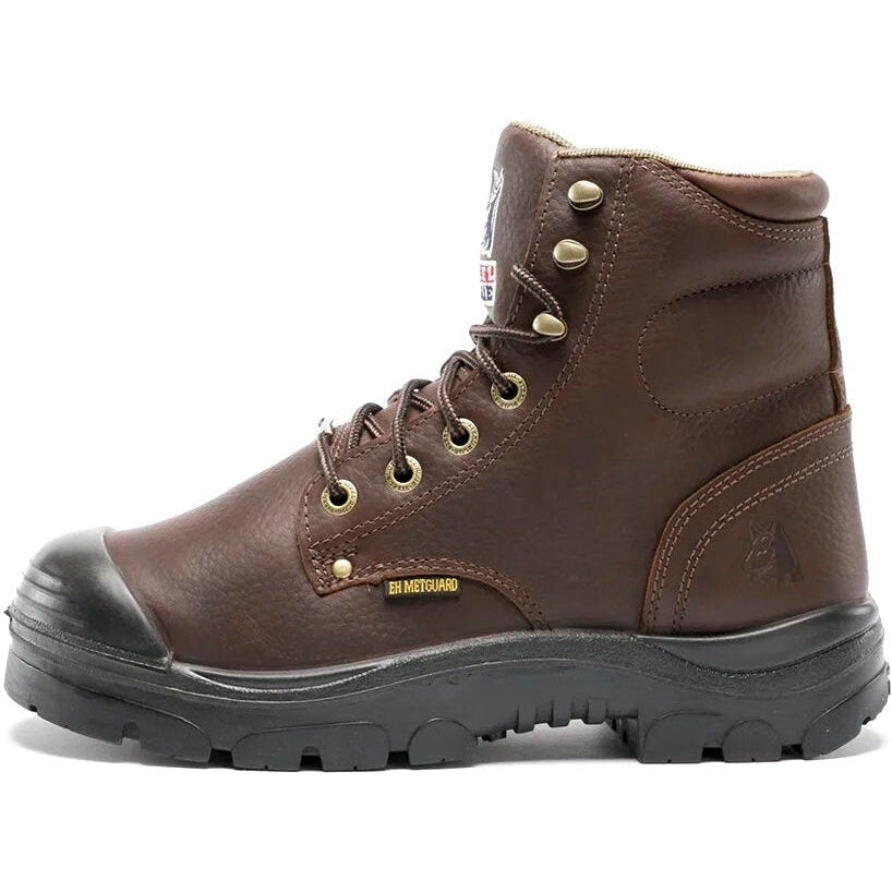 Steel Blue Men's Argyle Met Bump 6" WP Steel Toe Metguard Work Boot - Oak - 832912 - Image 4