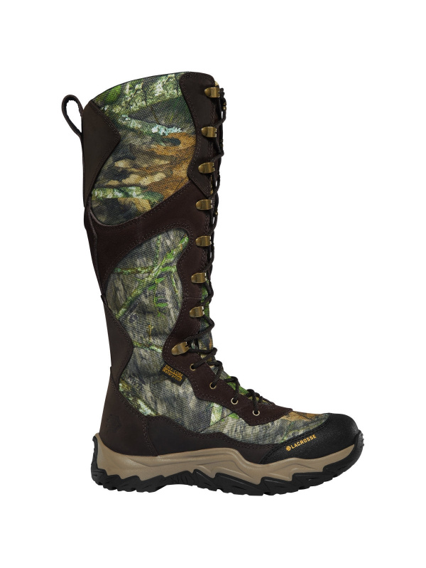 Lacrosse Women's Venom II 15" WP Side Zip Snake Hunt Boot - Mossy Oak - 501001