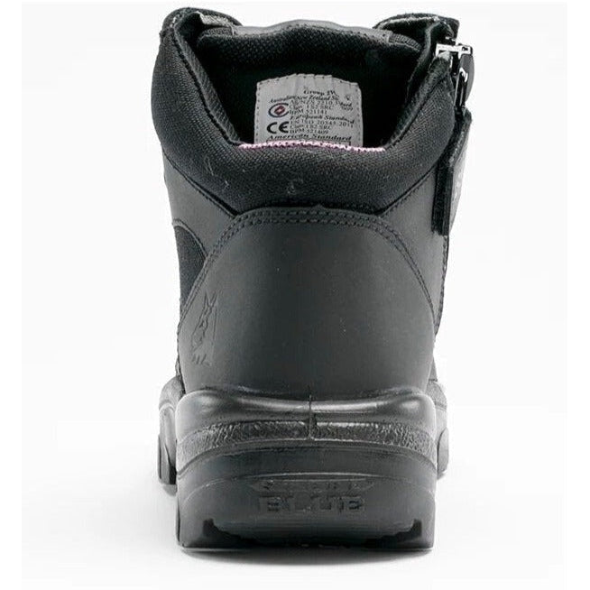 Steel Blue Women's Parkes 3.7" WP Steel Toe Lace Up Work Boot - Black - 812898 - Image 6