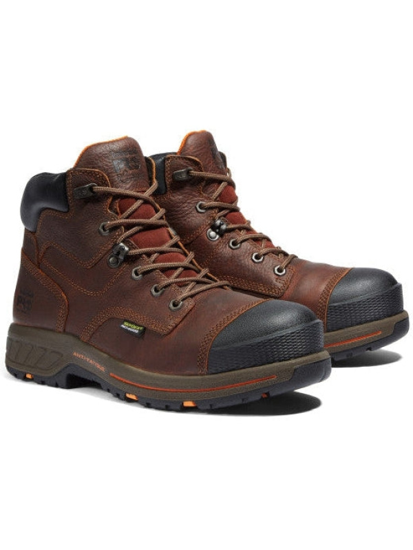 Timberland Pro Men's Helix Hd Met Guard CT Work Boot -Brown- TB0A1VXG214
