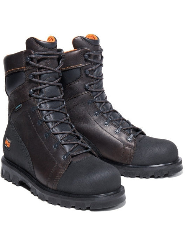 Timberland Pro Men's Rigmaster 8" Steel Toe WP Work Boot -Brown- TB195553214