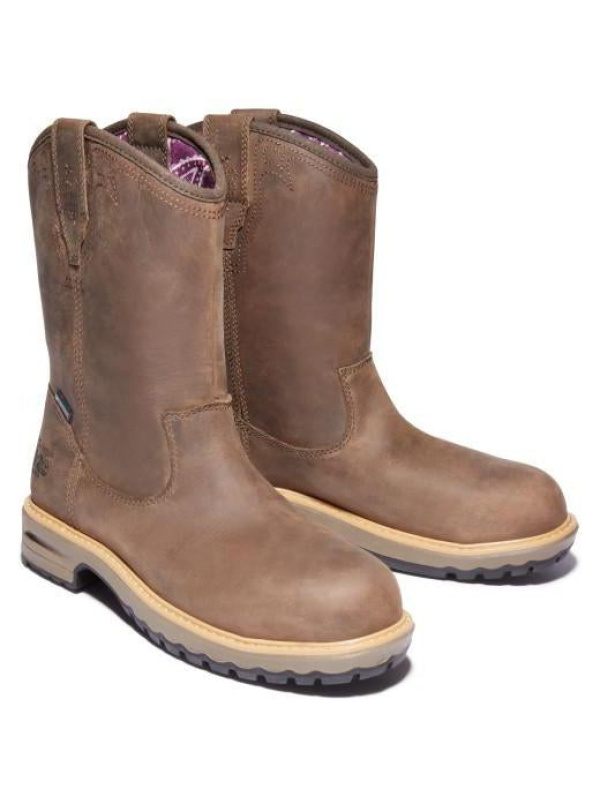Timberland Pro Women's Ashlar PullOn Alloy Toe WP Work Boot- TB0A2959214