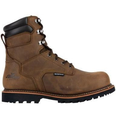 Thorogood Men's V-Series 8" WP Comp Toe Work Boot - Brown - 804-3237 - Image 3