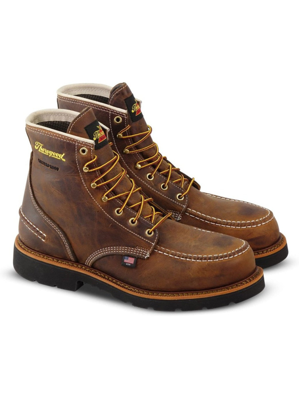 Thorogood Men's 1957 Series 6" Stl Toe WP USA Made Work Boot - 804-3696