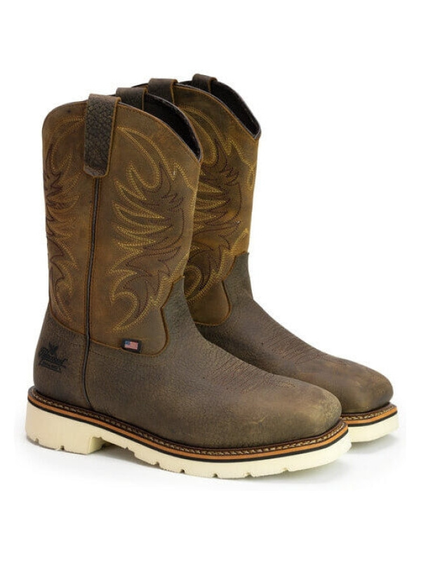 Thorogood Men's American Heritage 11" Western Work Boot -Crazyhorse- 804-4331