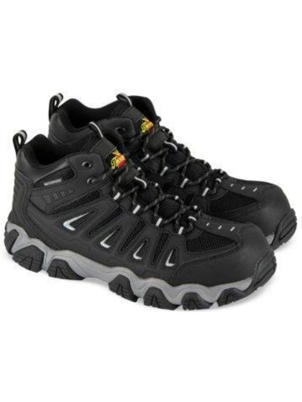 Thorogood Men's Crosstrex Hiker WP Comp Work Boot - Black - 804-6292