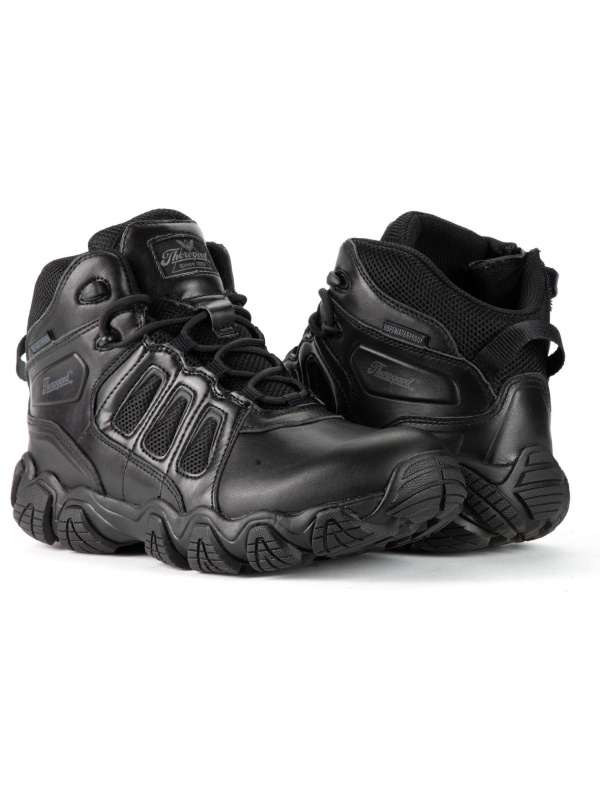 Thorogood Men's Crosstrex 6" Comp Toe WP Work Boot - Black - 804-6385