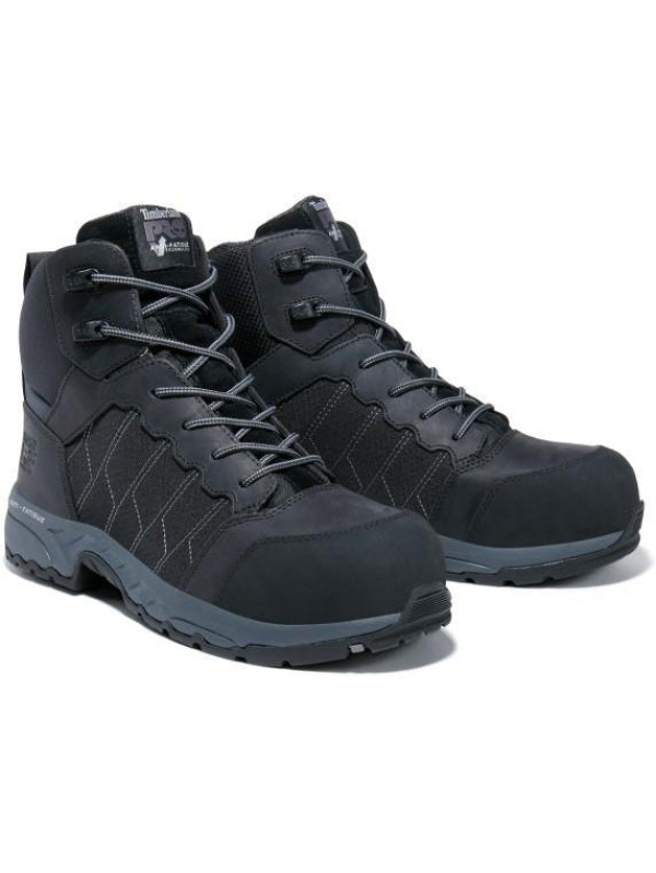 Timberland Pro Men's Payload 6" Comp Toe Work Boot- Black- TB0A27JB001