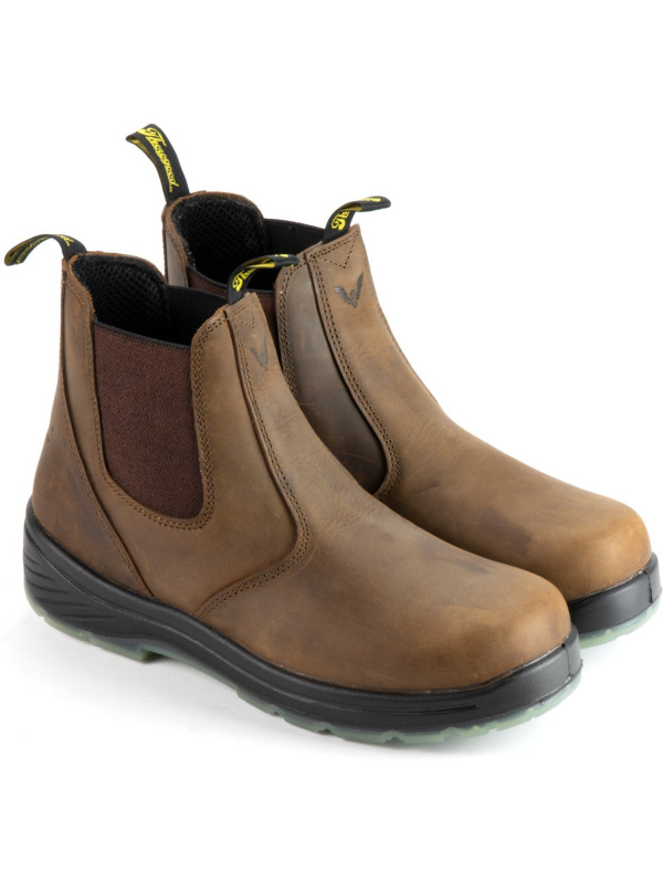 Thorogood Men's Thoro-Flex Series 6" Comp Toe Pull-On Work Boot- 804-3166