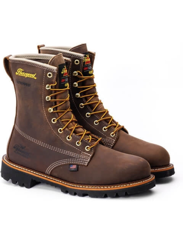 Thorogood Men's American Heritage 8" WP Work Boot -Crazyhorse- 814-4520