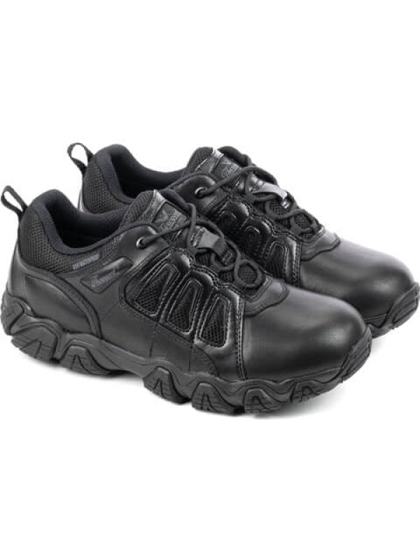 Thorogood Men's Crosstrex Oxford Comp Toe WP Duty Shoe Black- 804-6386