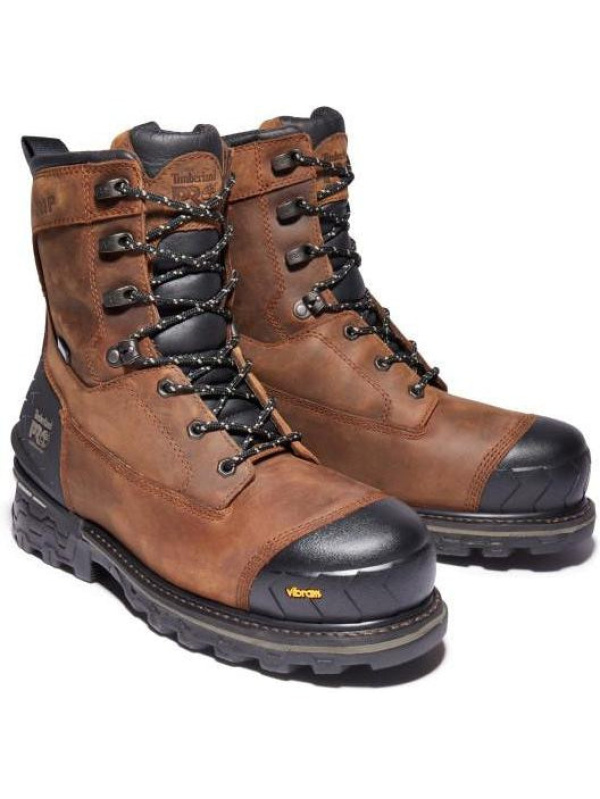 Timberland Pro Men's Boondock HD 8" Comp Toe WP Work Boot- TB1A29TG214