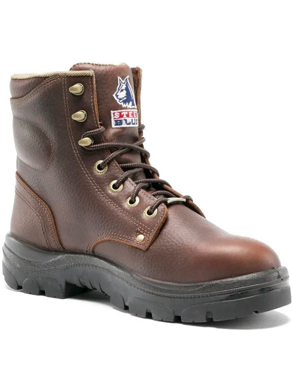 Steel Blue Men's Argyle 6" WP Soft Toe Waterproof Work Boot - Oak - 810952