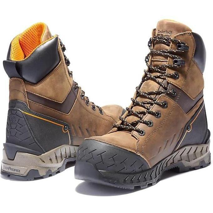 Timberland Pro Men's Work Summit 8" Comp Toe WP Work Boot- TB0A24FK214 - Image 3