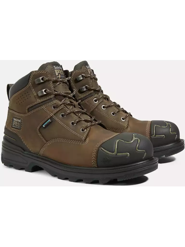 Timberland Pro Men's Magnitude 6" Comp Toe WP Work Boot -Brown- TB0A5QFJ214