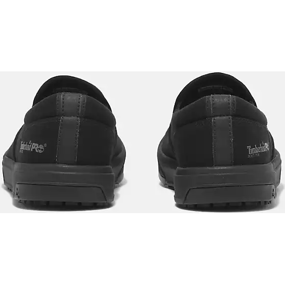 Timberland Pro Men's Burbank ST Slip On Work Shoe -Black- TB0A619Y001 - Image 5