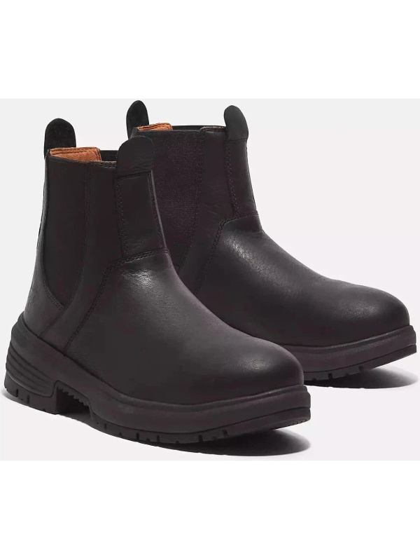 Timberland Pro Women's Birchline 6" CT Slip Resist Work Boot Blackout- TB0A66B7EL2