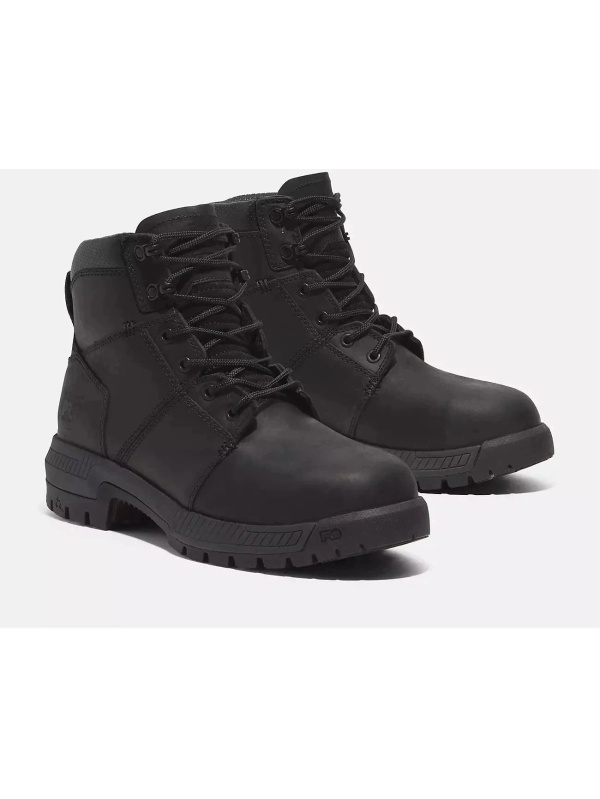 Timberland Pro Men's Montauk 6" Steel Toe Work Boot -Black- TB0A66D3W02