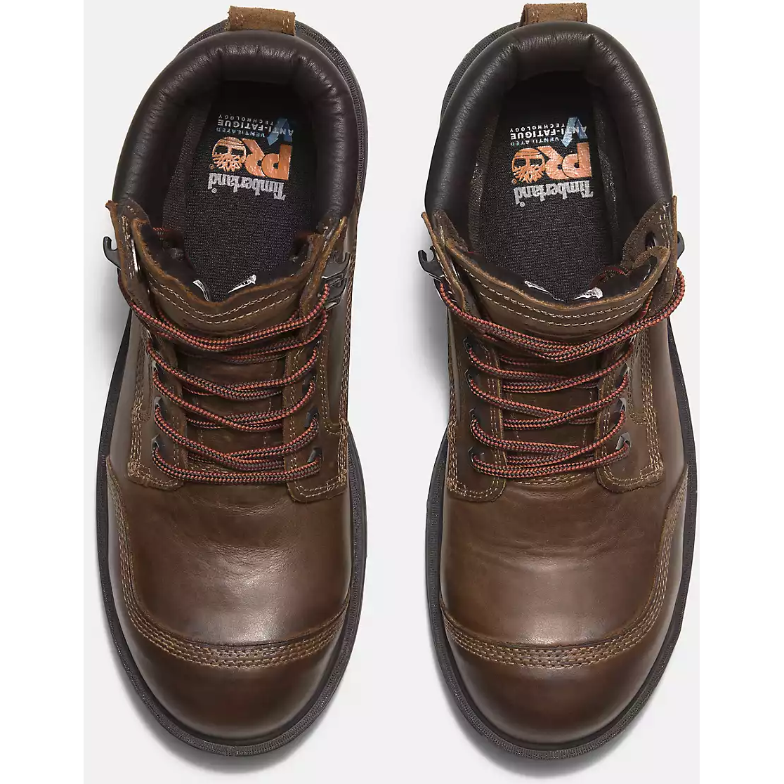 Timberland Pro Men's Whitman 6" Comp Toe WP Work Boot -Brown- TB0A677YW01 - Image 4