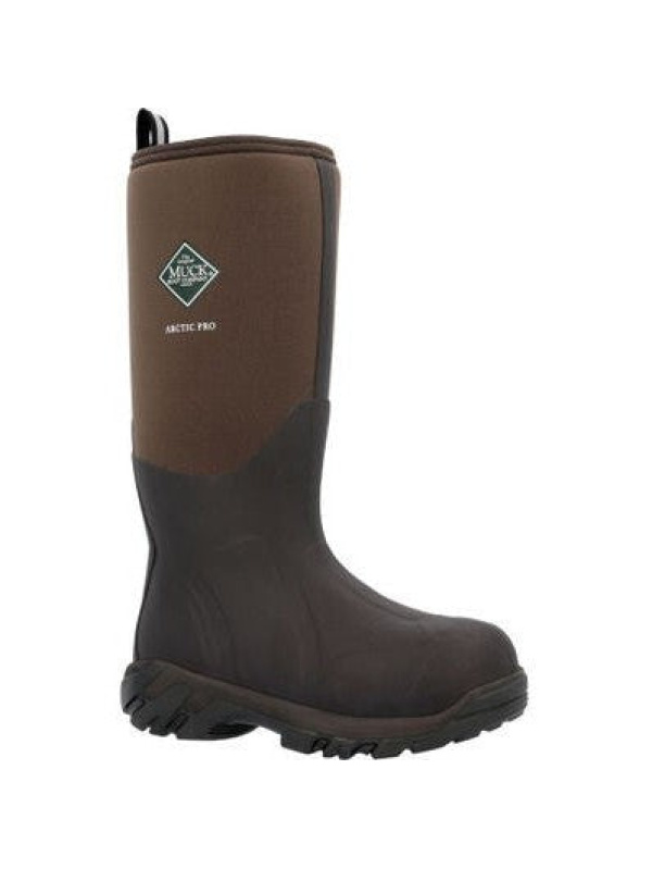 Muck Men's Arctic Pro Waterproof Work Boot -Brown- ACP998K