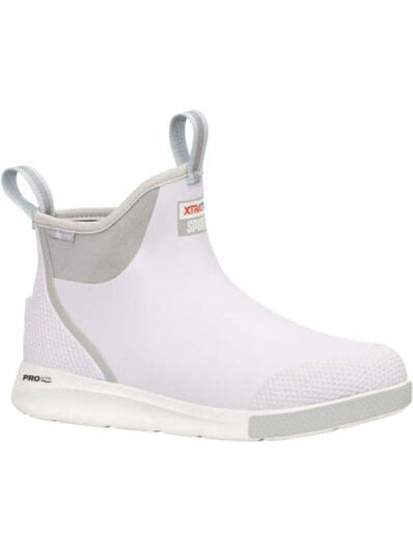 Xtratuf Men's Ankle 6" WP Slip Resistant Deck Boot -White- ADSM101