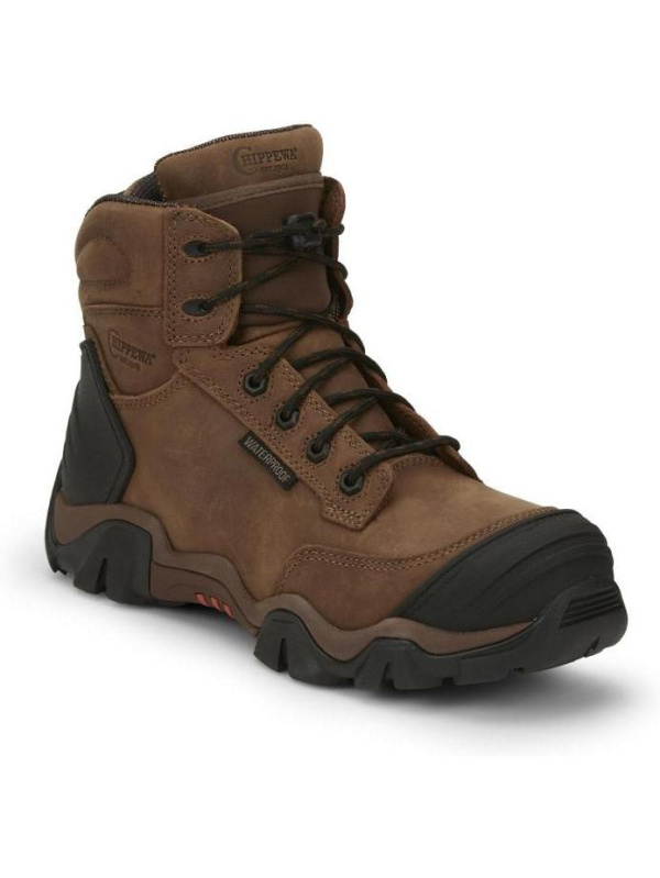Chippewa Men's Cross Terrain 6" Comp Toe WP Lace Up Work Boot - AE5003