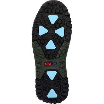 Xtratuf Women's Fleege Lined WP Ankle Deck Work Boot -Green- AIWR300 - Image 8