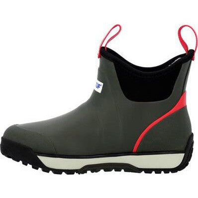 Xtratuf Women's Fleege Lined WP Ankle Deck Work Boot -Green- AIWR300 - Image 3