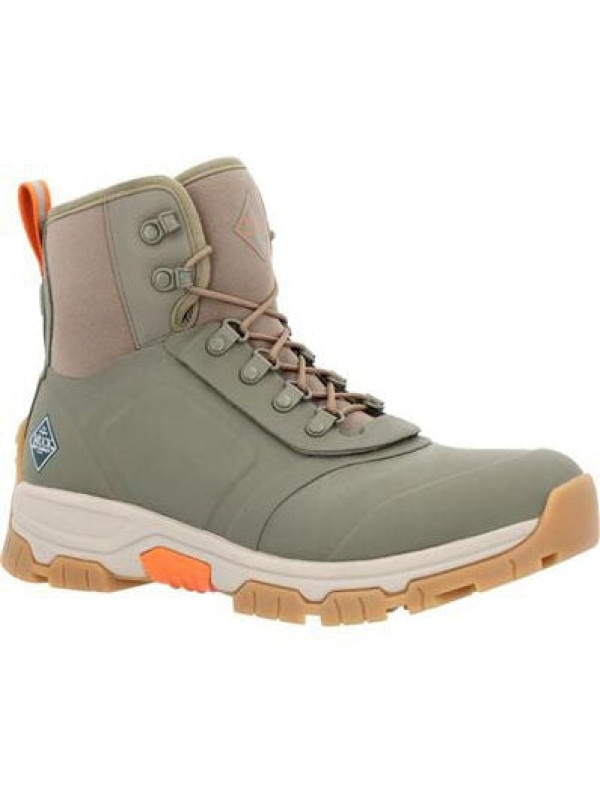 Muck Men's Apex Lace Up WP Pursuit Outdoor Boot -Sage- AXML300