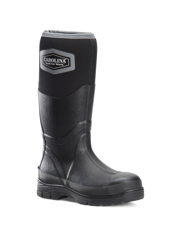 Carolina Men's Graupel 16" Steel Toe WP Rubber Work Boot - Black - CA2200